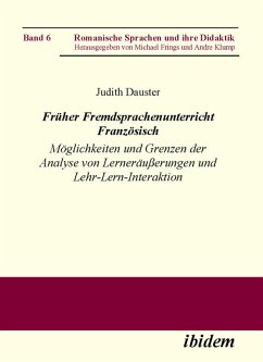 Cover Früher Fremdsprachenunterricht Französisch (eBook, PDF)