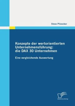 Konzepte der wertorientierten Unternehmensführung: die DAX 30 Unternehmen (eBook, ePUB) - Pilzecker, Steve