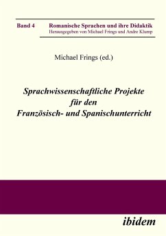 Cover Sprachwissenschaftliche Projekte für den Französisch- und Spanischunterricht (eBook, PDF)