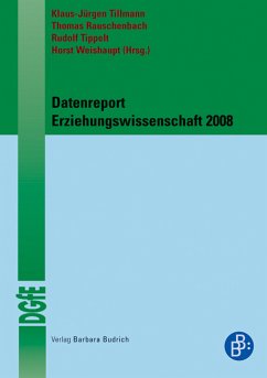 Datenreport Erziehungswissenschaft 2008 (eBook, PDF)