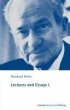 Lectures and Essays I (eBook, PDF) - Bild 1