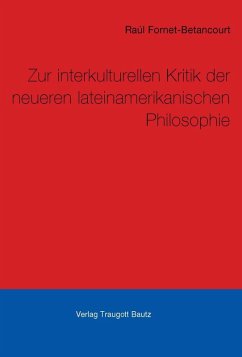 Kritik der neueren lateinamerikanischen Philosophie (eBook, PDF) - Fornet-Betancourt, Raúl