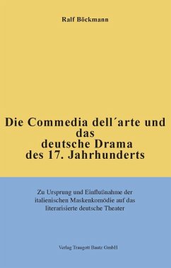 Cover Die Commedia dell'arte und das deutsche Drama des 17. Jahrhunderts (eBook, PDF)