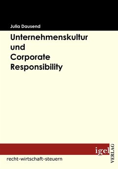 Unternehmenskultur und Corporate Responsibility (eBook, PDF) - Dausend, Julia