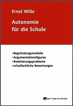 Autonomie für die Schule (eBook, PDF) - Wille, Ernst