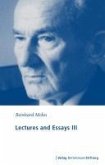 Lectures and Essays III (eBook, PDF)