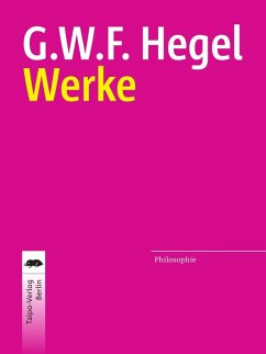 Werke (eBook, ePUB) - Hegel, Georg Wilhelm Friedrich