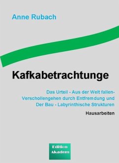 Kafkabetrachtungen (eBook, ePUB) - Rubach, Anne