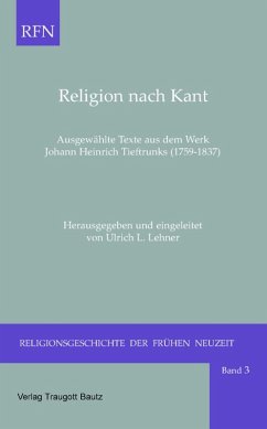 Religion nach Kant (eBook, PDF)