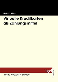 Virtuelle Kreditkarten als Zahlungsmittel (eBook, PDF) - Verch, Marco