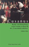 Cusanus Rechts- und Staatsdenken (eBook, PDF)