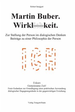 Cover Martin Buber. Wirklichkeit. (eBook, PDF)