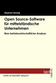 Open source-Software für mittelständische Unternehmen (eBook, PDF)