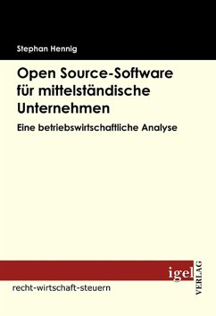 Open source-Software für mittelständische Unternehmen (eBook, PDF) - Hennig, Stephan