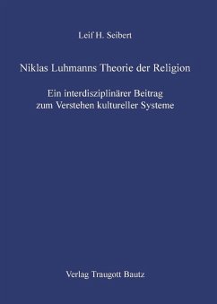 Niklas Luhmanns Theorie der Religion (eBook, PDF) - Seibert, Leif H