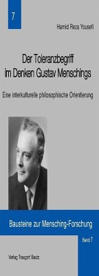 Der Toleranzbegriff im Denken Gustav Menschings (eBook, PDF) - Yousefi, Hamid R