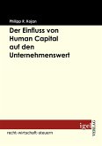 Der Einfluss von Human Capital auf den Unternehmenswert (eBook, PDF)