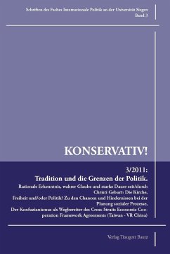 Tradition und die Grenzen der Politik (eBook, PDF) - Porsche-Ludwig, Markus; Bellers, Jürgen