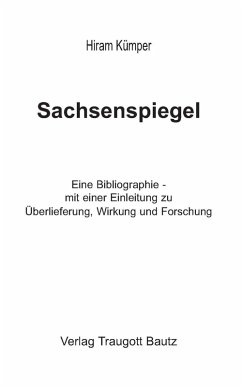Cover Sachsenspiegel (eBook, PDF)