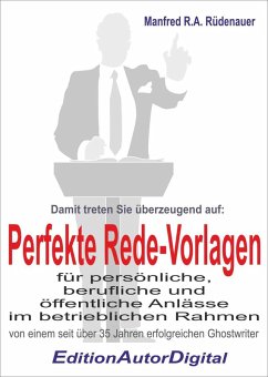 Perfekte Rede-Vorlagen (1) (eBook, PDF) - Rüdenauer, Manfred R. A.