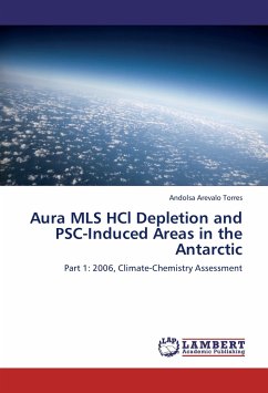 Aura MLS HCl Depletion and PSC-Induced Areas in the Antarctic