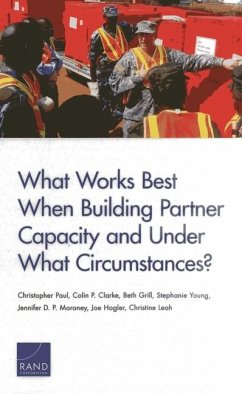 What Works Best When Building Partner Capacity and Under What Circumstances? - Paul, Christopher; Clarke, Colin P; Grill, Beth; Young, Stephanie L; Moroney, Jennifer D P; Hogler, Joe; Leah, Christine