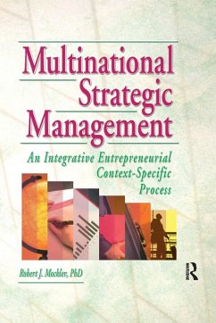 Cover Multinational Strategic Management