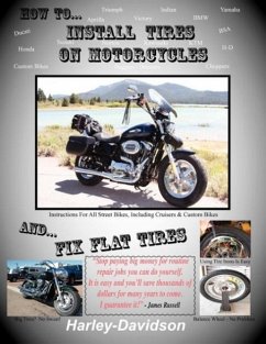 How to Install Tires on Motorcycles & Fix Flat Tires - Russell, James