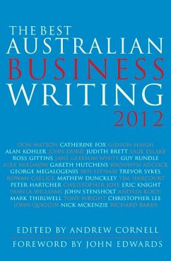 The Best Australian Business Writing 2012