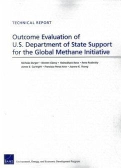 Outcome Evaluation of U.S. Department of State Support for the Global Methane Initiative - Burger, Nicholas; Clancy, Noreen; Rana, Yashodhara; Rudavsky, Rena; Curtright, Aimee E; Perez-Arce, Francisco; Yoong, Joanne K