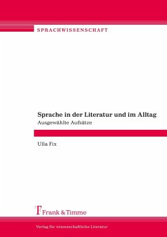 Cover Sprache in der Literatur und im Alltag