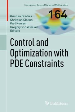 Cover Control and Optimization with PDE Constraints
