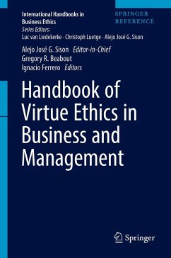 Cover Handbook of Virtue Ethics in Business and Management