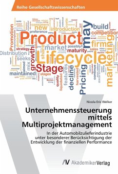 Unternehmenssteuerung mittels Multiprojektmanagement - Welker, Nicola Eric