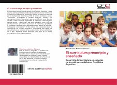 El curriculum prescripto y enseñado - Martínez Dalmasso, María Susana