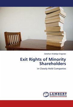 Exit Rights of Minority Shareholders - Dagnaw, Getahun Walelgn