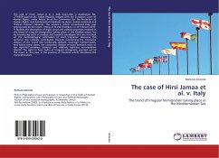 The case of Hirsi Jamaa et al. v. Italy - Amicolo, Romina