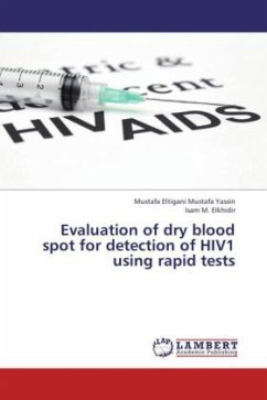 Evaluation of dry blood spot for detection of HIV1 using rapid tests