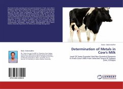 Determination of Metals in Cow's Milk - Gebremedhin, Desta