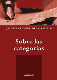 Sobre las categorías - Martínez Del Castillo, Jesús