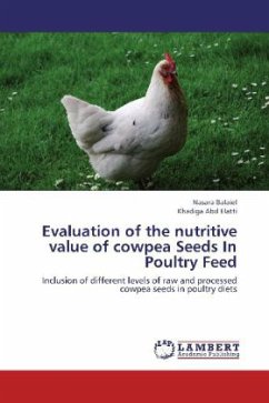 Evaluation of the nutritive value of cowpea Seeds In Poultry Feed