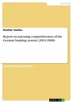Report on assessing competitiveness of the German banking system (2003-2008)