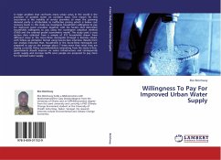 Willingness To Pay For Improved Urban Water Supply