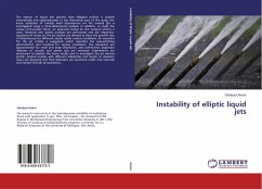 Instability of elliptic liquid jets