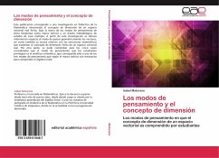 Los modos de pensamiento y el concepto de dimensión