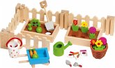 Goki 51729 - Accessoires: Mein kleiner Garten, für die Puppenhäuser