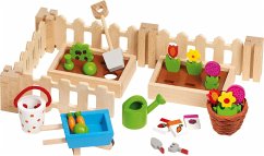 Goki 51729 - Accessoires: Mein kleiner Garten, für die Puppenhäuser