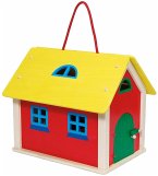 Goki 51916 - Koffer Farmhaus mit Zubehör