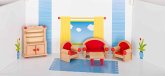 Goki 51952 - Puppenmöbel Wohnzimmer für Puppenhaus, 5 Teile Goki 51952 - Puppenmöbel Wohnzimmer für Puppenhaus, 5 Teile