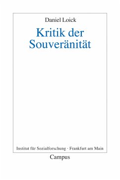 Kritik der Souveränität (eBook, PDF) - Loick, Daniel